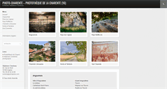 Desktop Screenshot of photo-charente.com